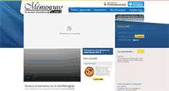 Desktop Screenshot of memograv.fr